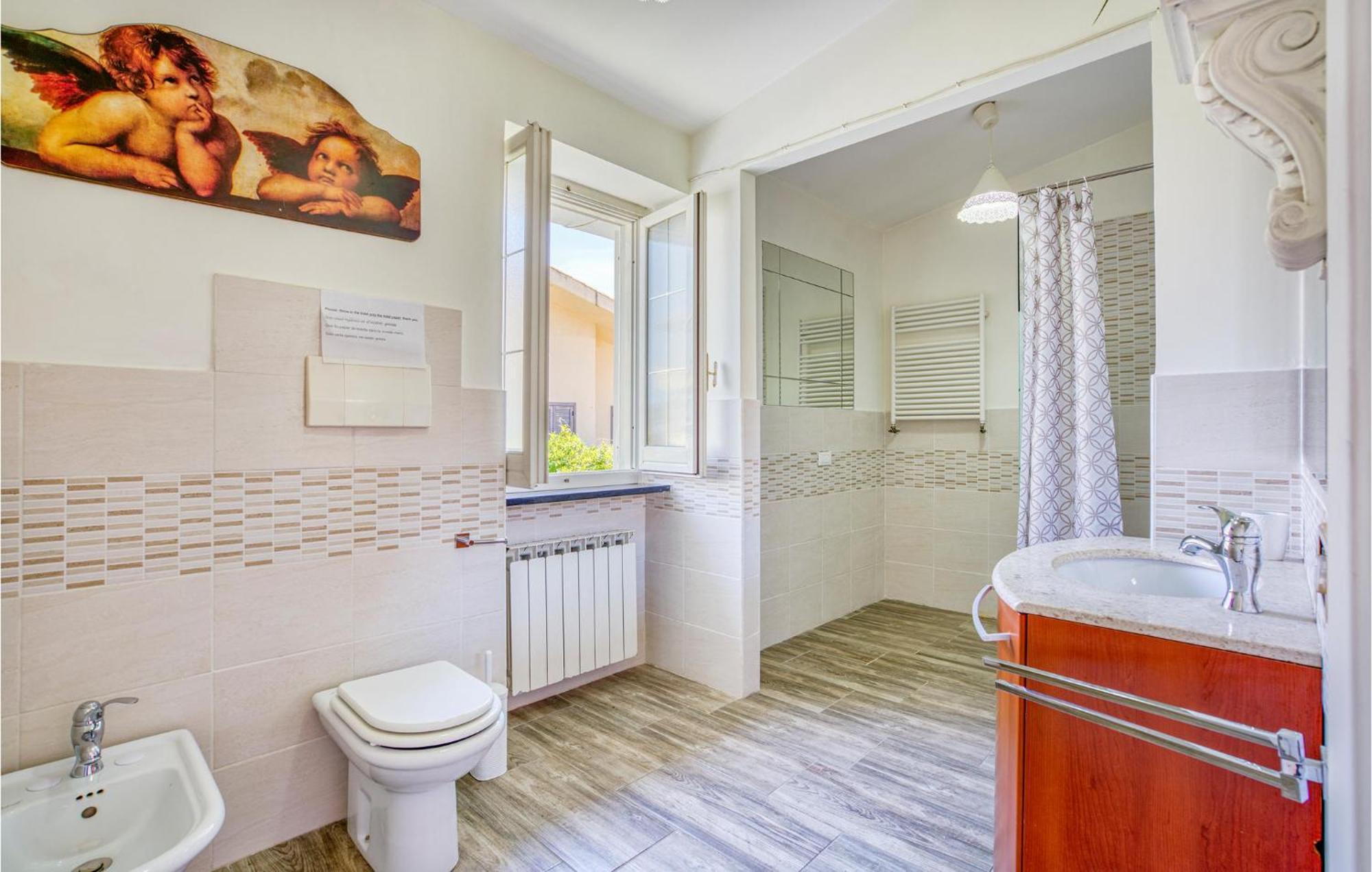 Beautiful Home In Fiumicino With Wifi Kültér fotó